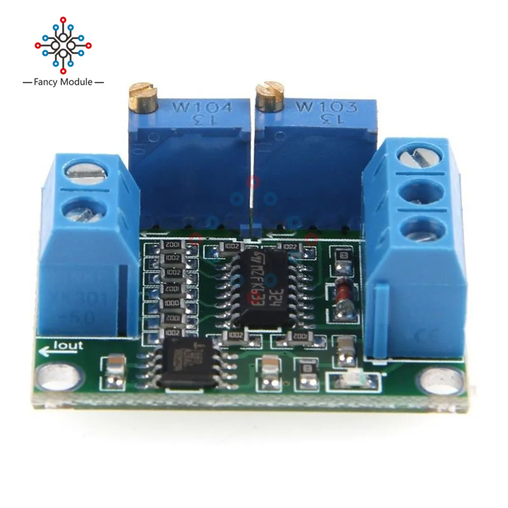 

DC 7V-35V 0-2.5V 3.3V 5V 10V 15V Current to Voltage 4-20mA to 0-5V Isolation Transmitter Signal Converter Module