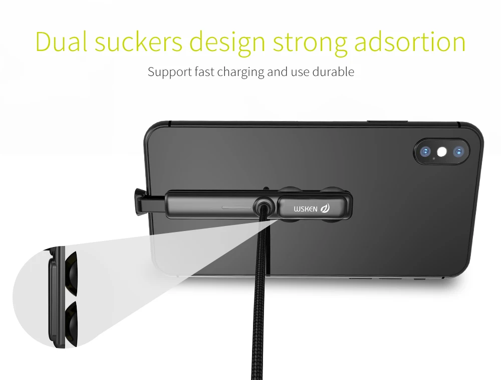 WSKEN Micro USB кабель провод для быстрого заряда USB кабель для samsung S7 S6 Xiaomi huawei Android мобильный телефон игровой шнур