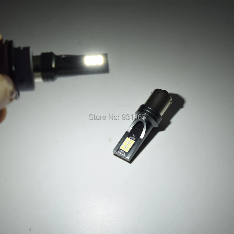 Скуэр 2 шт. тормозной светильник s 1157 1156 3030 12SMD светодиодный автомобиль заднего