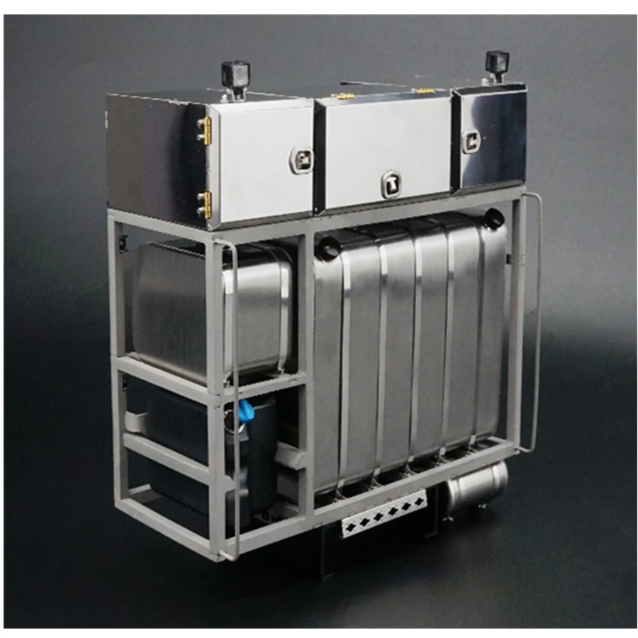 RC Грузовик Металл тяжелое оборудование стойка со светодиодными лампами набор