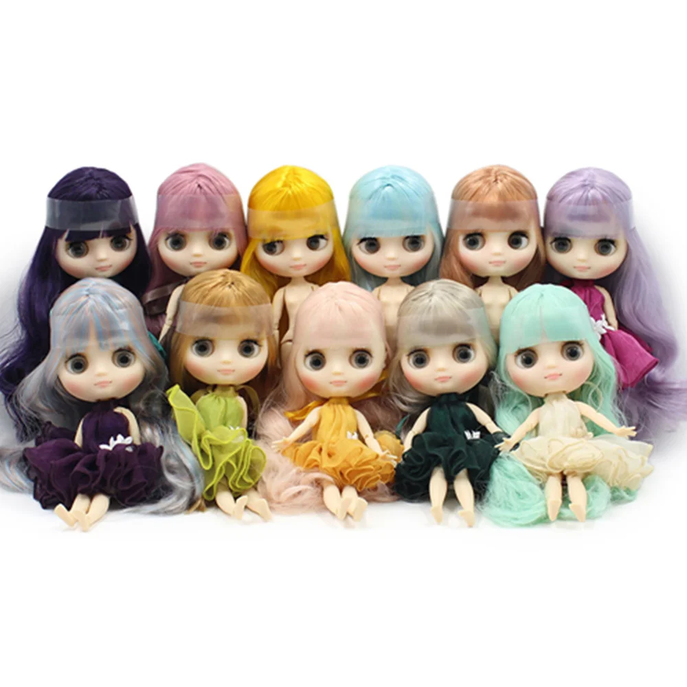 Кукла DBS blyth middie с матовым лицом и шарнирным телом 1/8 20 см | Игрушки хобби