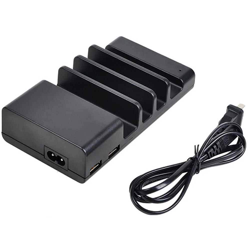 Универсальный 4-Порты и разъёмы настольное зарядное устройство USB Smart hub зарядная