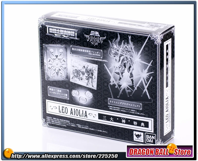 Японский аниме "Saint Seiya" Оригинальный BANDAI Tamashii Наций Saint Cloth Миф EX Soul of Gold
