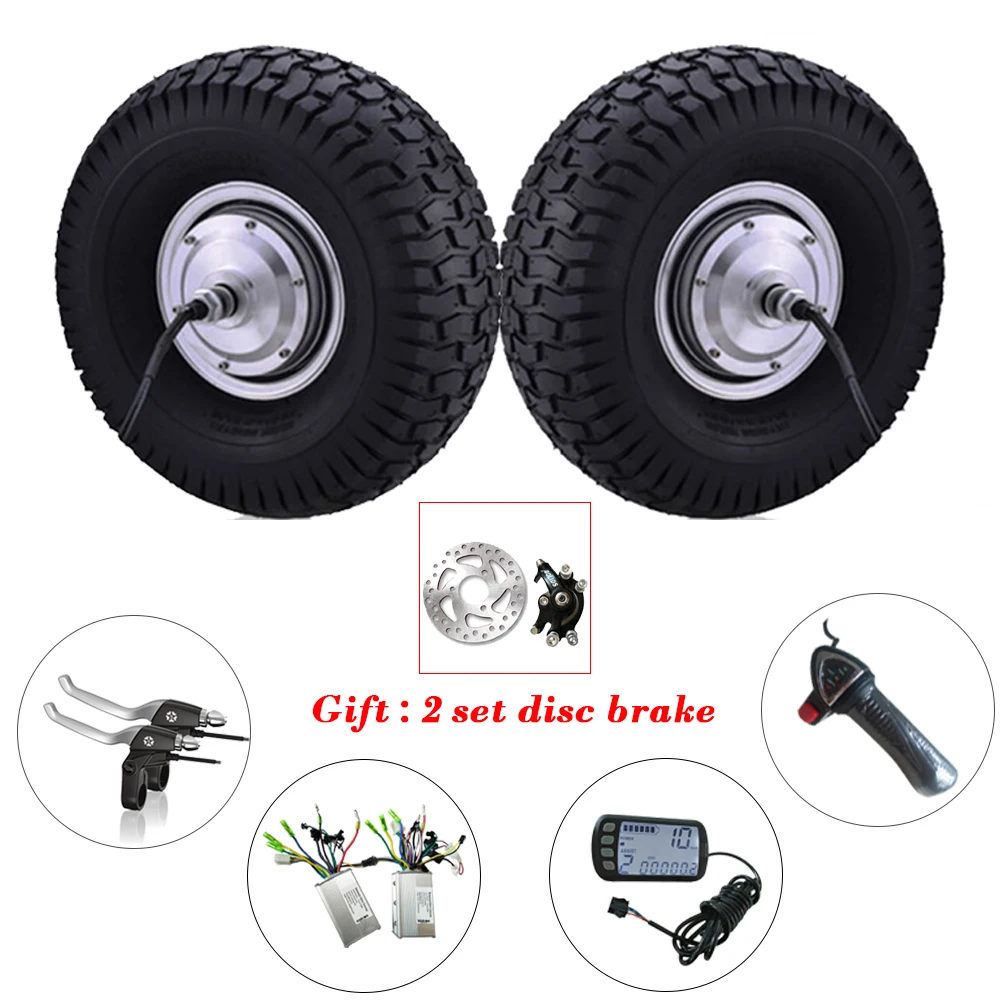 

Electric Bicycle Motor bicicleta electrica 15'' 24V-48V 250W-800W Scooter Motor Kit Electric Hub Motor Electric Tricycle