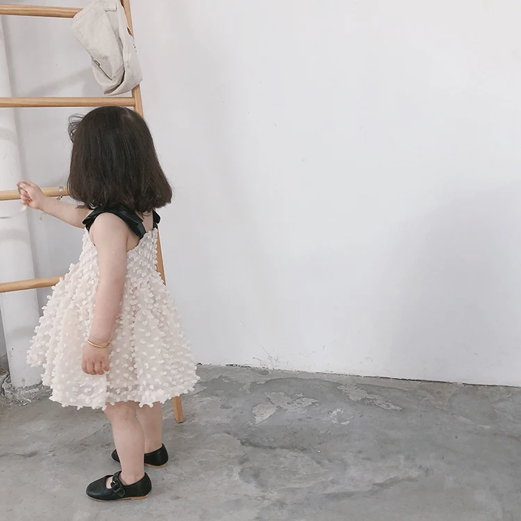 New Summer Kids Clothes Suspenders Dresses Baby Girls Princess Party Dress Sleeveless Costumes Girls Dress