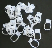 50pcs lot small size tattoo ink holder rings permanent makeup easy ring ink containercups caps tattoo supplies
