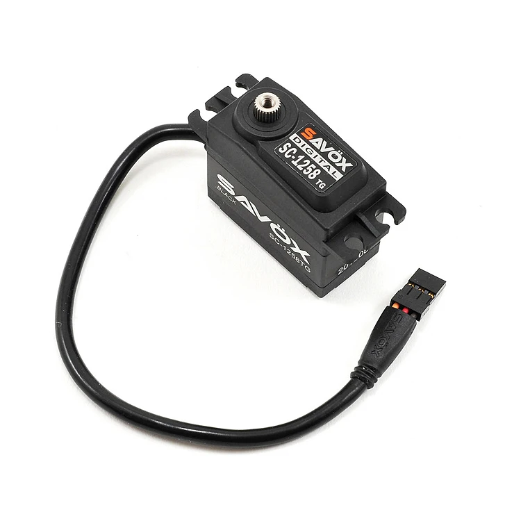 Savox SC 1258TG Black Edition титановый передаточный механизм Digital Servo 4WD RC Cars 1258TG|digital servo|servo
