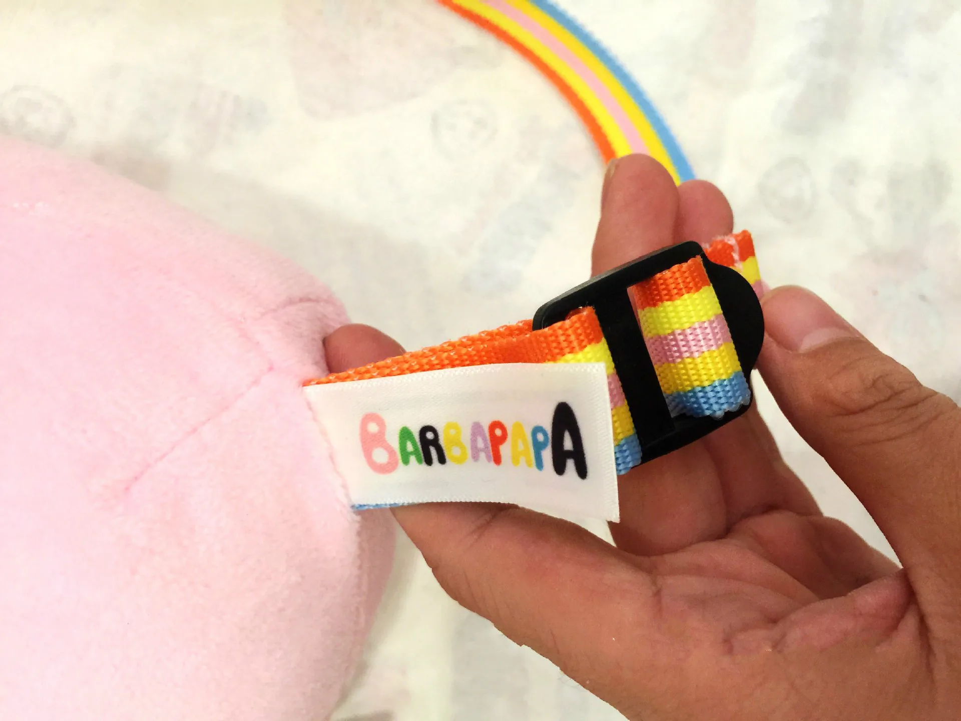 " Плюшевый Рюкзак Barbapapa мультяшная монета маленький кошелек детская плечевая сумка