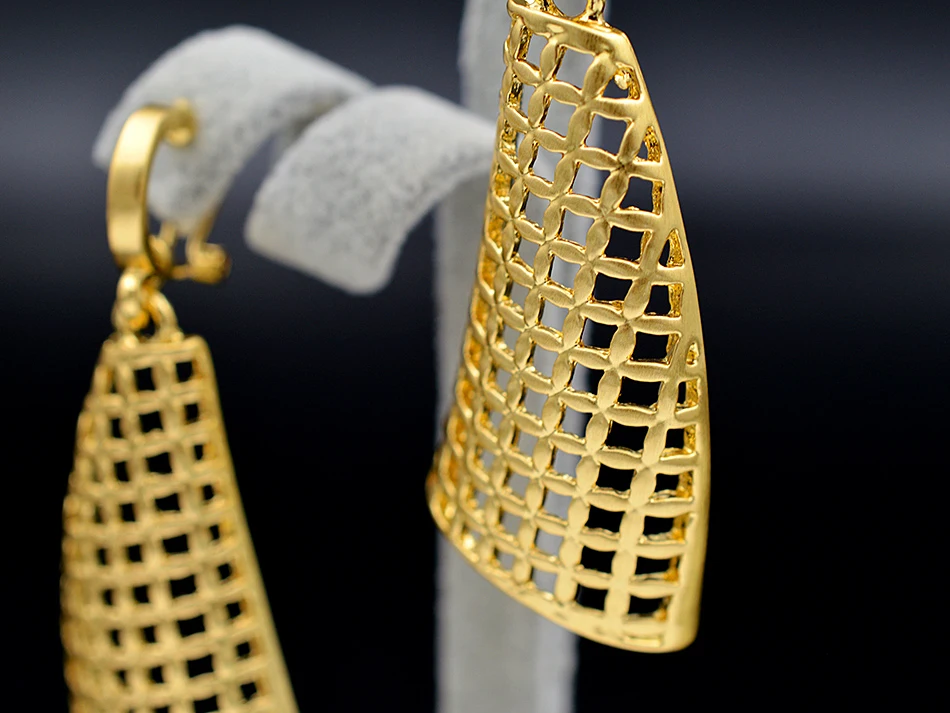 Sunny Jewelry, висячие украшения,, модные серьги, Подвеска для женщин, ювелирный набор, сплав, выдалбливают, труба, шар, вечерние, на каждый день