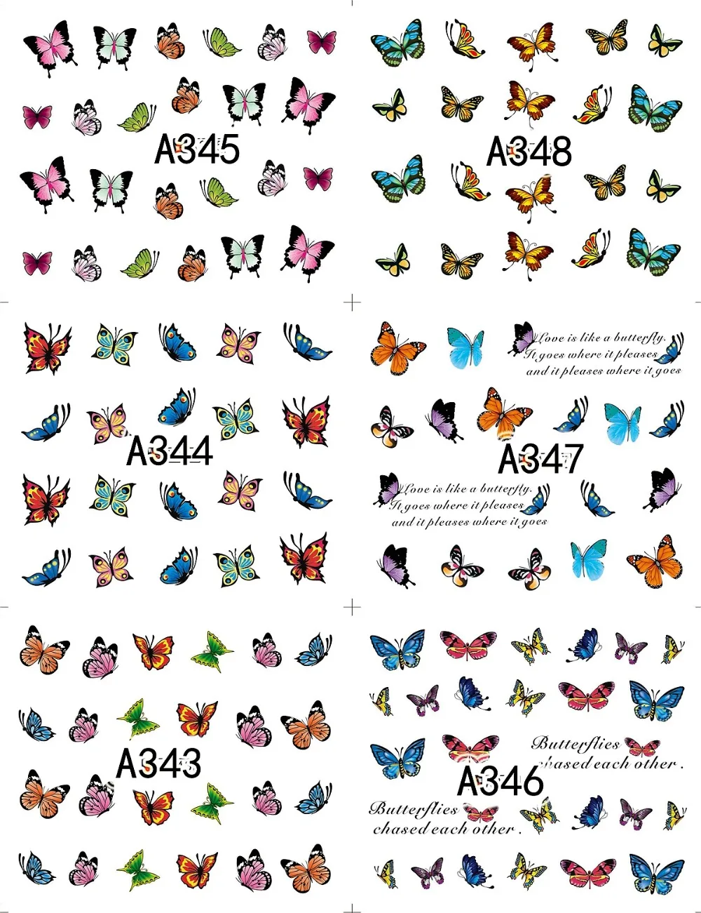 12 листов переводные наклейки для дизайна ногтей в разных стилях|decorative garden tools|tool