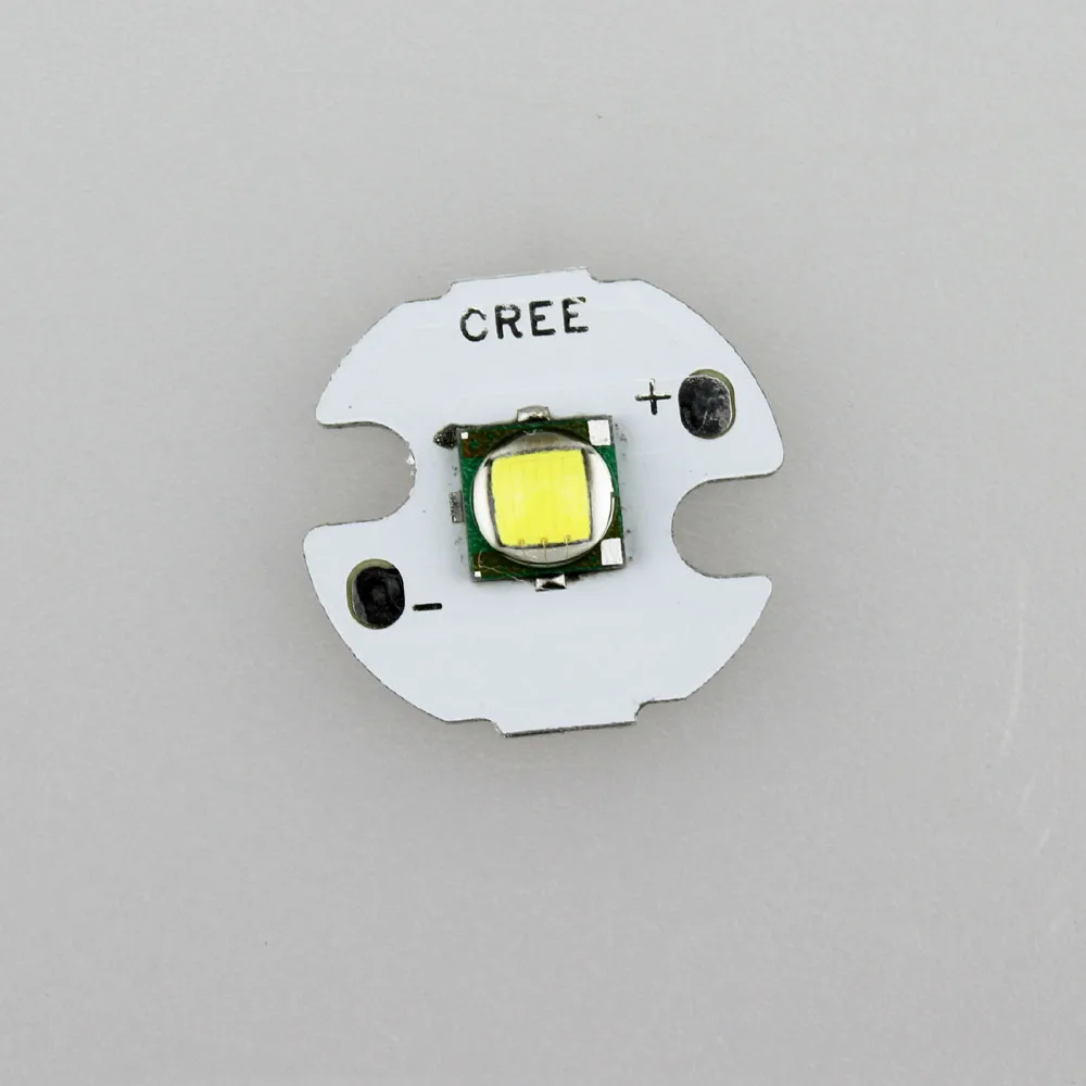 Светодиодный эмиттер холодного белого света CREE XML U3 с алюминиевой нагревательной