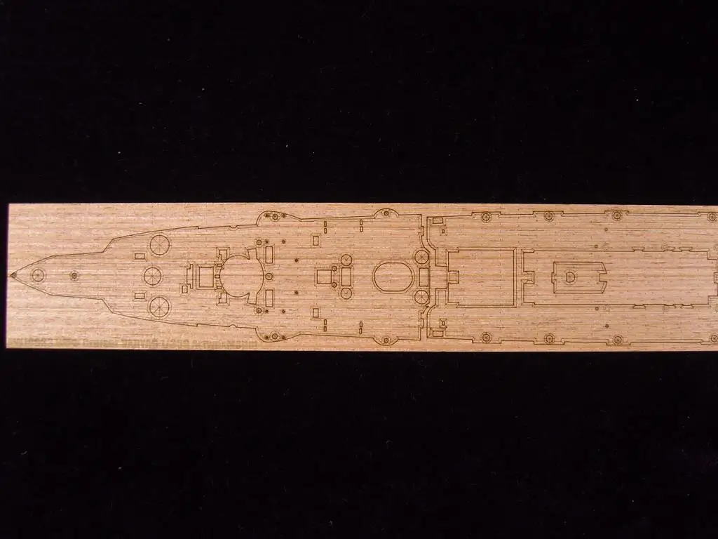 Деревянная палуба ARTWOX star 9014 Varyag cruiser AW10033|russian cruisers|deckdecking wood |