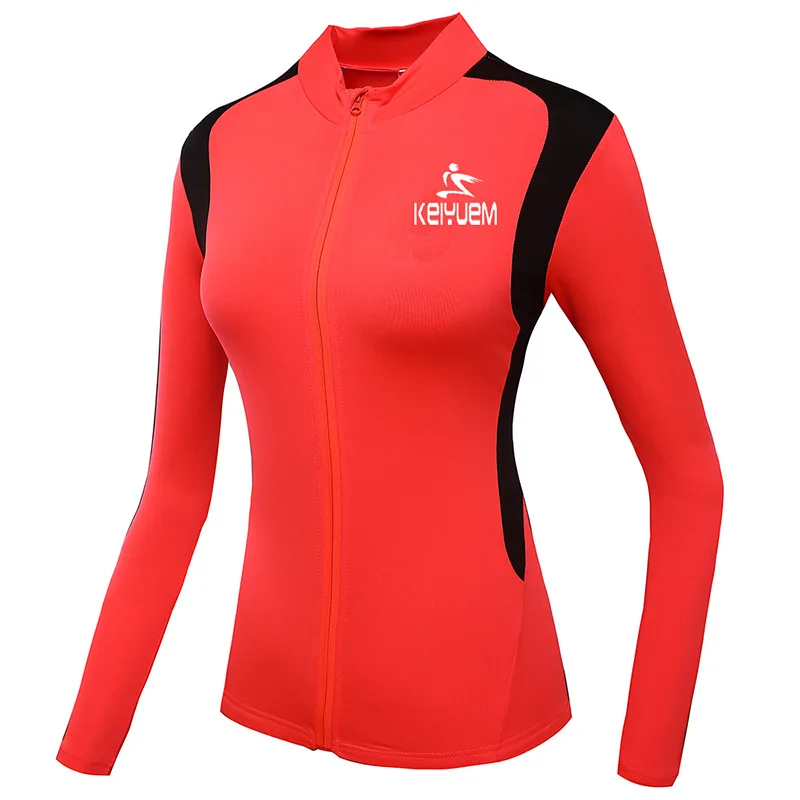 Женский зимний велосипедный комплект с длинным рукавом теплый флисовый из