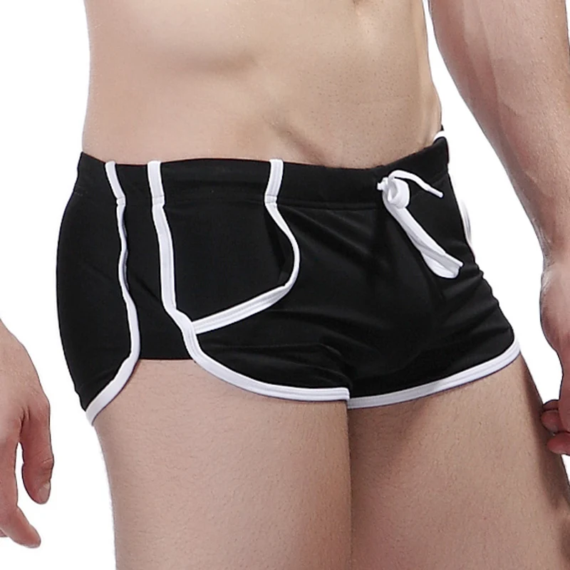 Популярные Брендовые мужские трусы сексуальные пляжные шорты бермуды гей-шорты