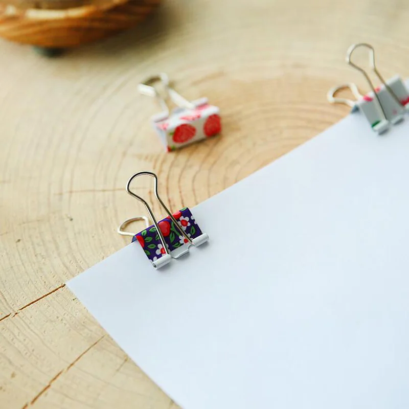 Металлический зажим для блокнота 10 цветов|binder clips|metal binder clipsmetal |