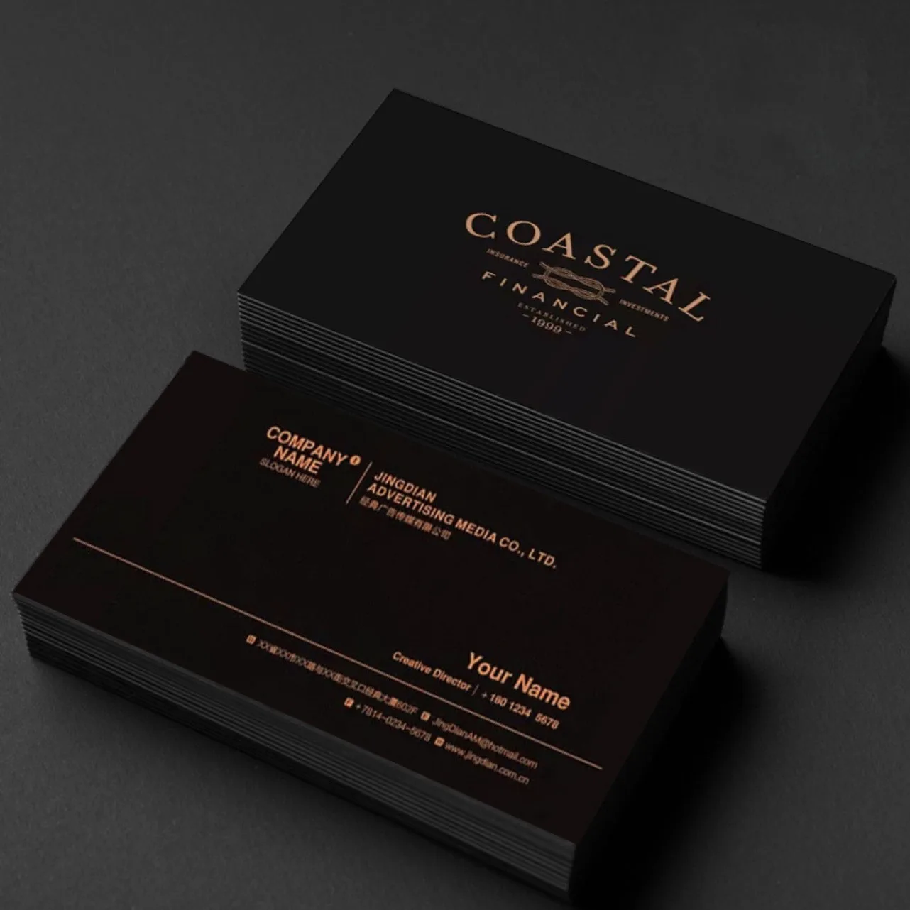 Custom Business Cards Printing With Matte Lamination Full Color Card Customized 1000PCS/lot Free Shipping | Канцтовары для офиса и