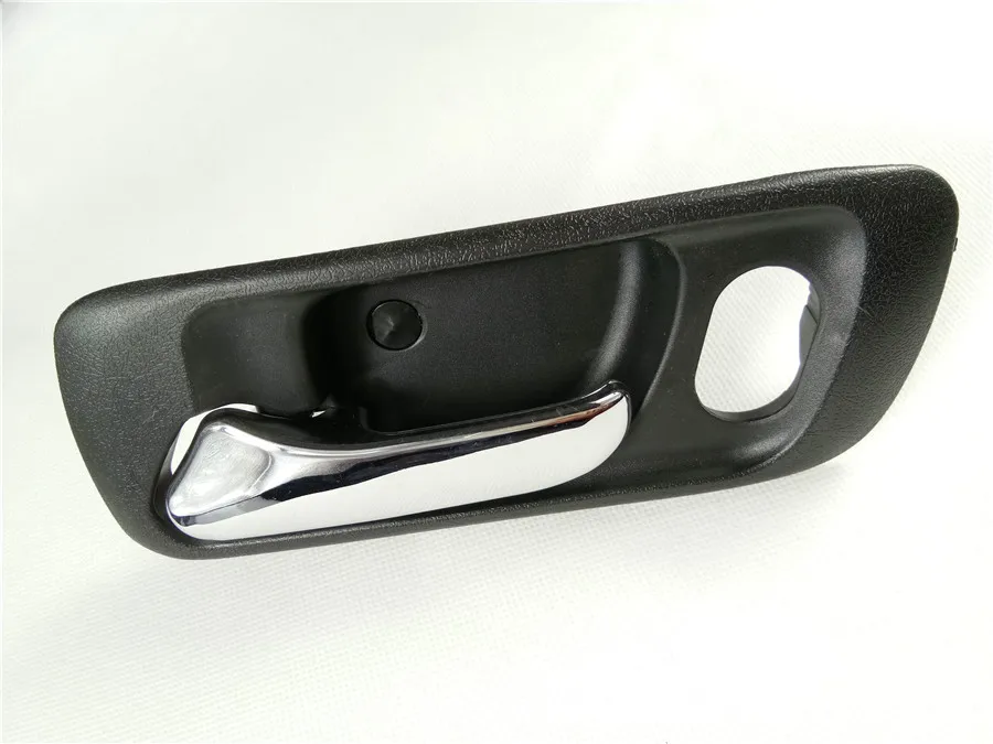 Черная 2 шт. Передняя левая и передняя правая внутренняя ручка двери для Honda
