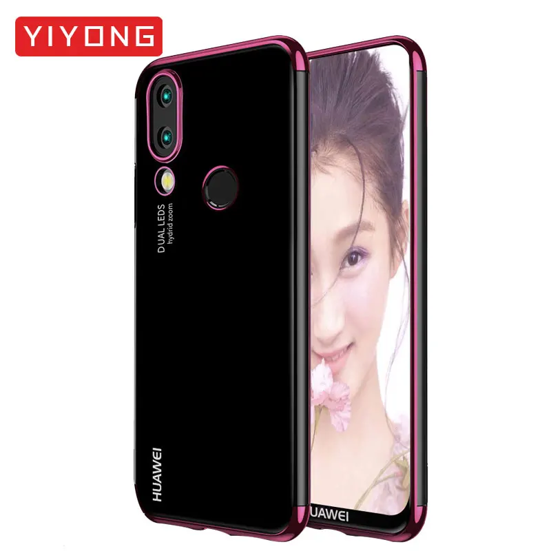 Чехол Honor 20 из мягкого ТПУ YIYONG тонкий прозрачный чехол для Huawei Pro силиконовый Lite 20i