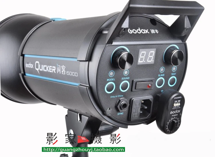 Godox студийная вспышка стробоскоп серии Qs 600D 600 Вт QS-600 Свадьба/Реклама/Модная