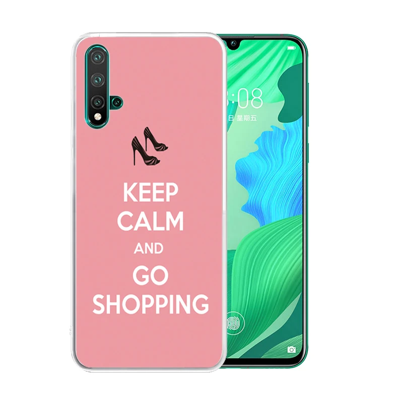 Мягкий силиконовый прозрачный ТПУ чехол для Huawei Nova 5T 6 SE 5i 5 4 4E 3E 3i 3 Y6 Y7 Pro Y9 Prime 2019