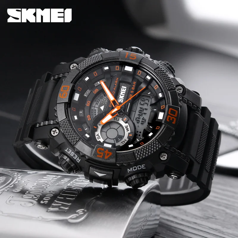 

Mens Watches Top Brand Luxury Men Military Watches LED Digital Analog Quartz Watch Sports Wrist watch Waterproof Relogio Clock