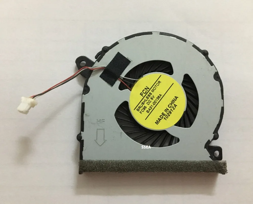 

SSEA New CPU Fan for SAMSUNG NP740U3C NP740U3E NP730U3E Laptop CPU Cooling fan BA31-00139A DFS440605FV0T