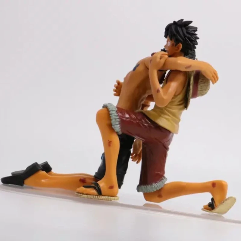 2 шт./компл. Аниме One Piece драматическая витрина Luffy Ace 5 й сезон vol.1 ПВХ экшн фигурки