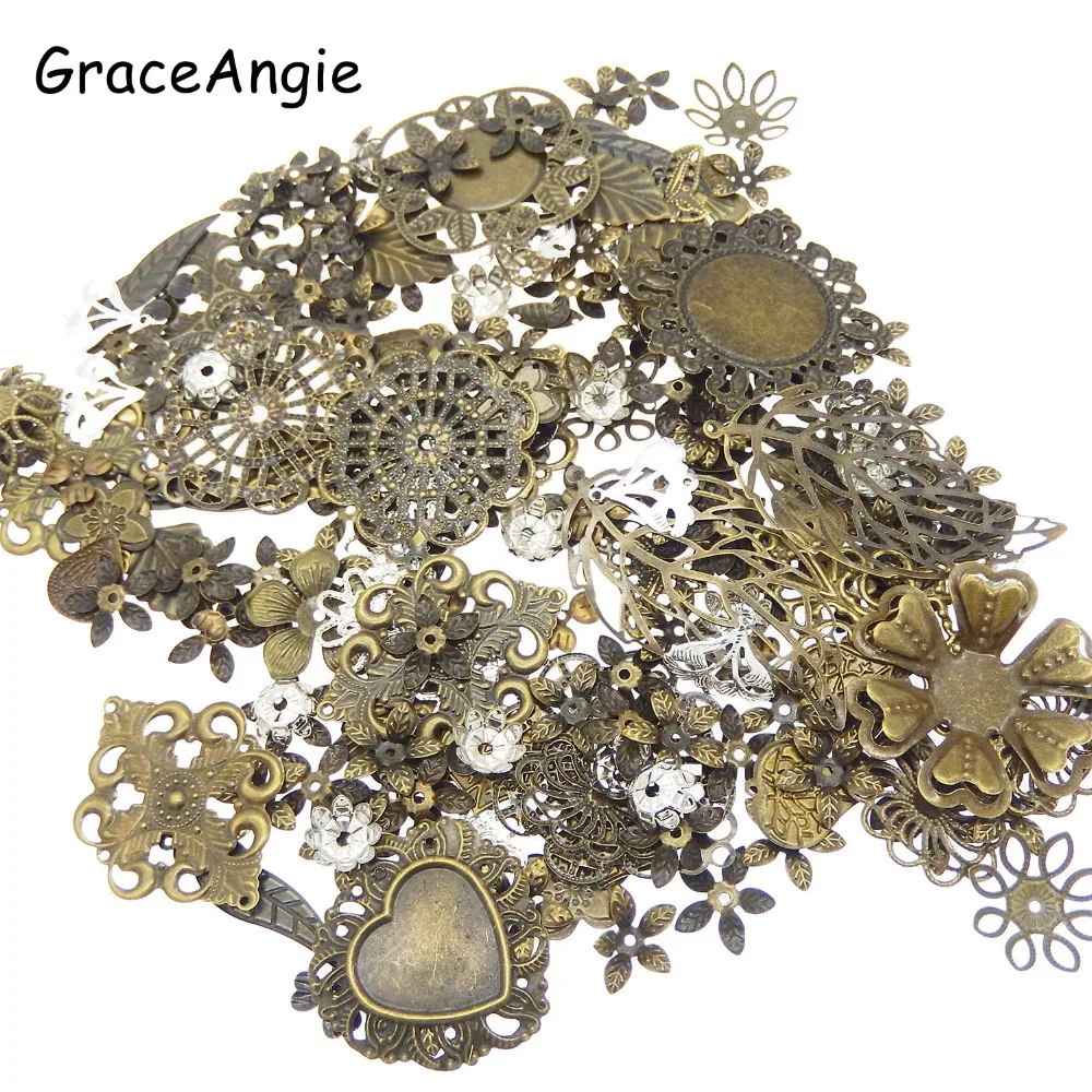 Украшения в виде бабочки и капель воды GraceAngie 100 шт.|pendants crafts|diy pendantdiy jewelry necklace |