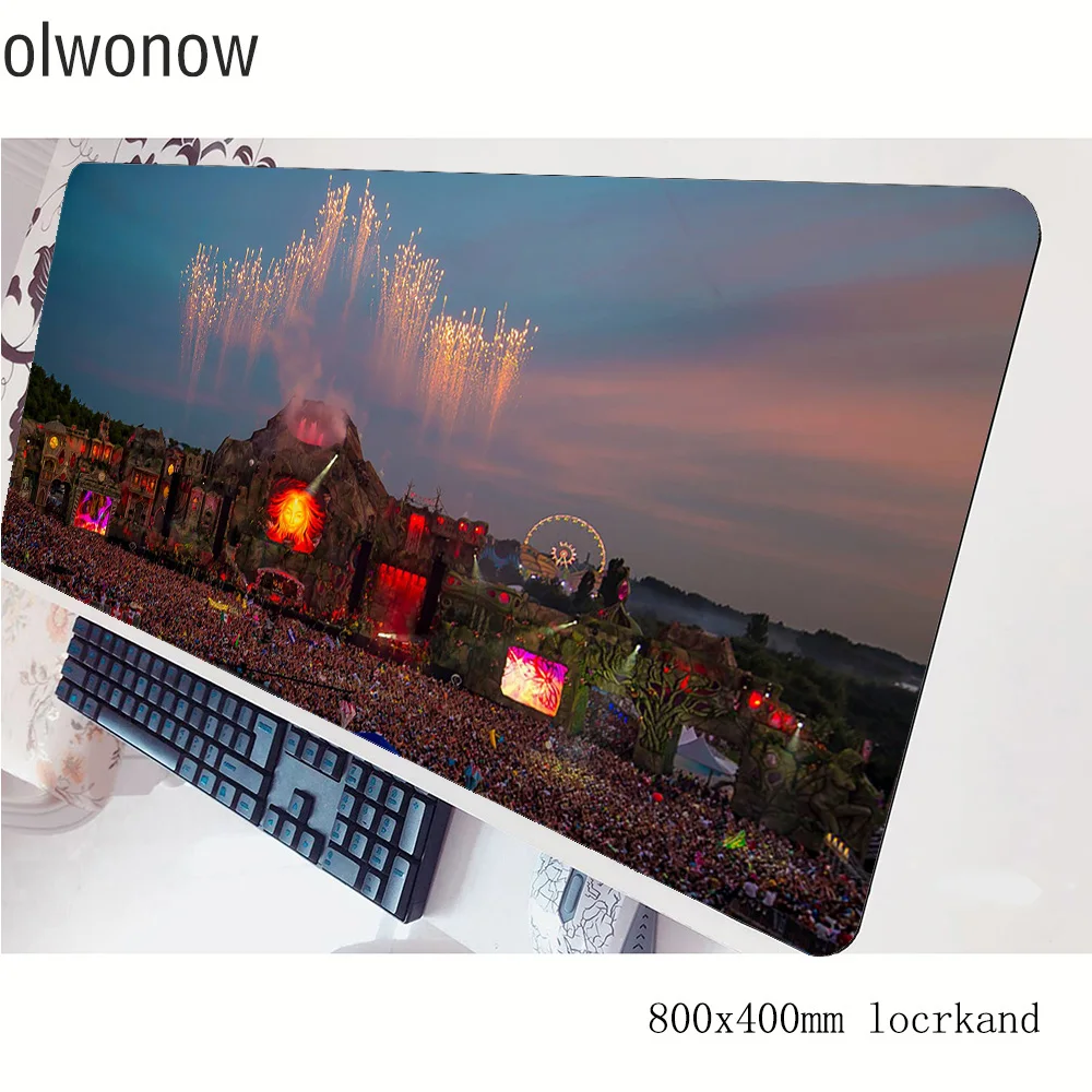 Tomorrowland коврик для мыши геймер 80x40 см игровой Мыши Эргономичный блокнот