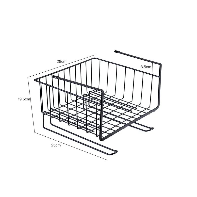 Железная полка для хранения шкаф кухни органайзер подвесная корзина|hanging storage