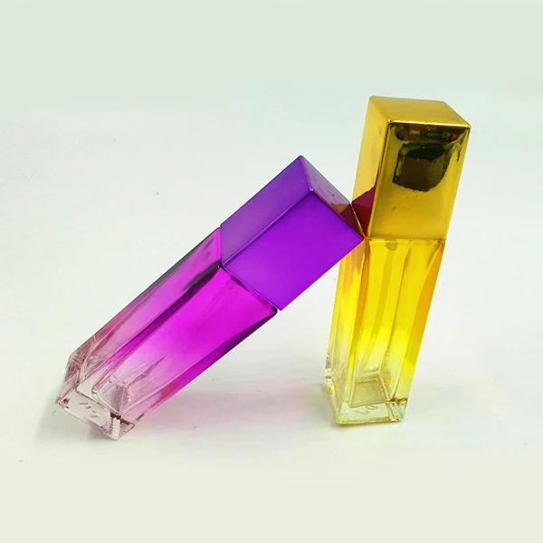 15 мл квадратный Цвет Стекло флакон духов многоразового Пустой Распылителем