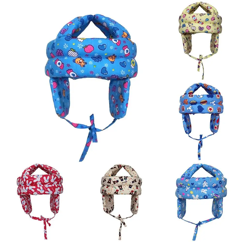 Sponge Child Head Protection Hat Crawling Baby Toddler Safety Cap Learn to Walk Guard Helmet Children Anti Collision | Детская одежда и