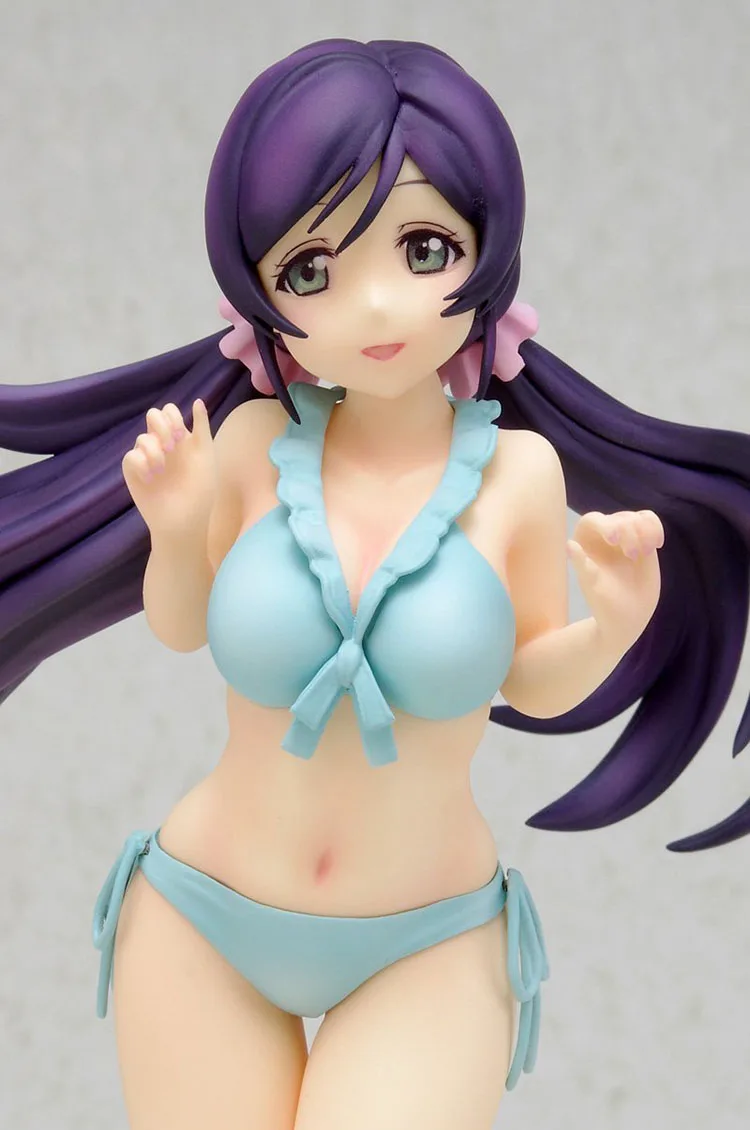 Аниме Love Live! Школьный Idol проект волна пляж Queens Tojo Nozomi купальник сексуальный ПВХ