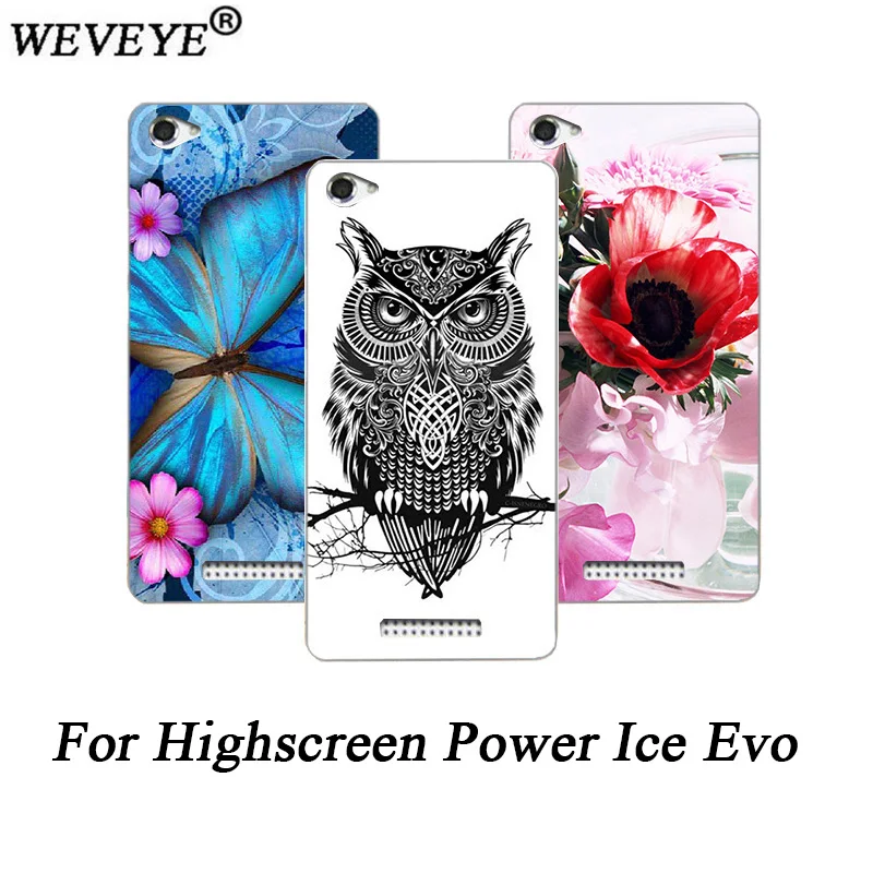 Для Highscreen Мощность Ice Evo чехол для телефона рисунками красивое платье с цветочным