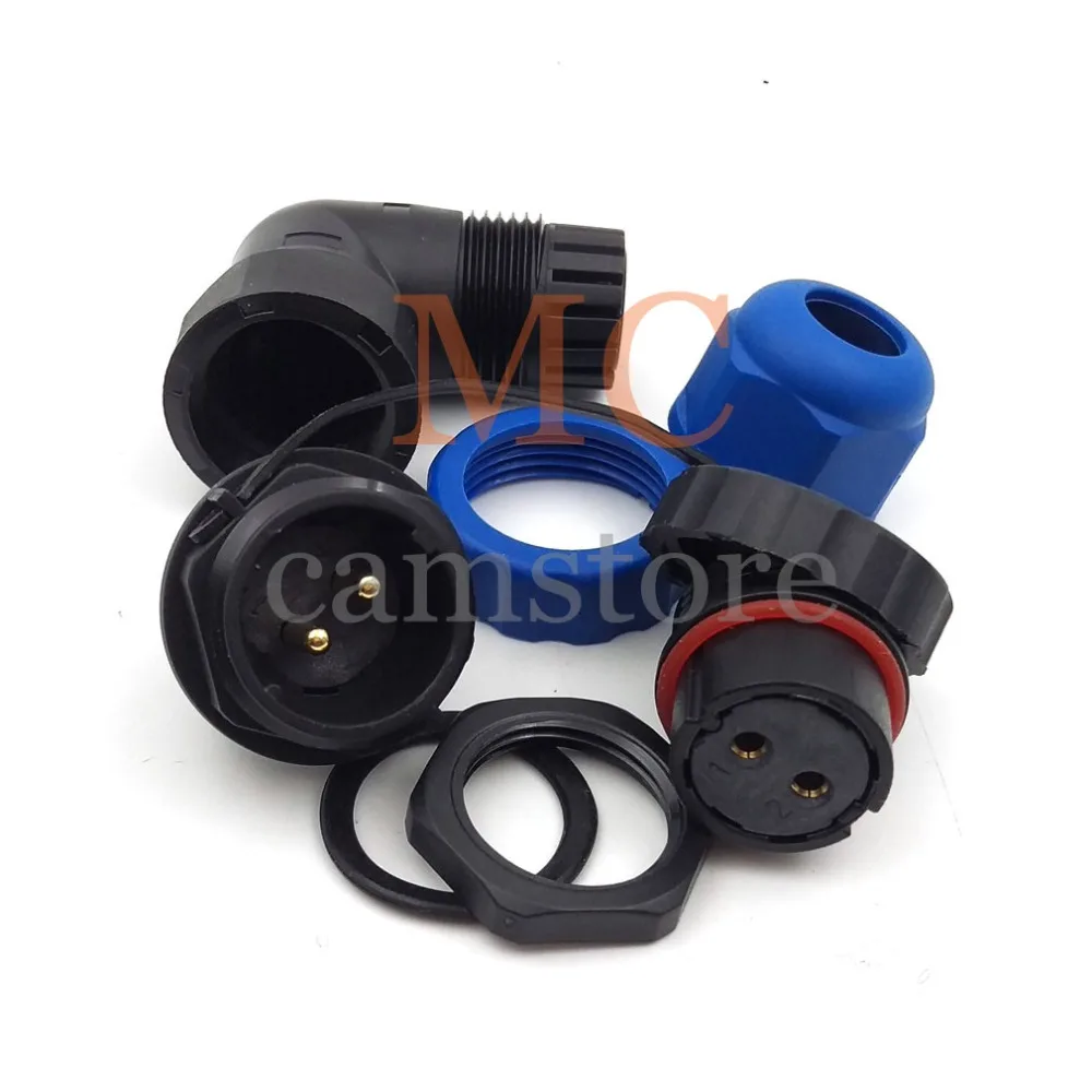 SD20 2 контакты водонепроницаемый разъем высококачественный прямоугольный ip68