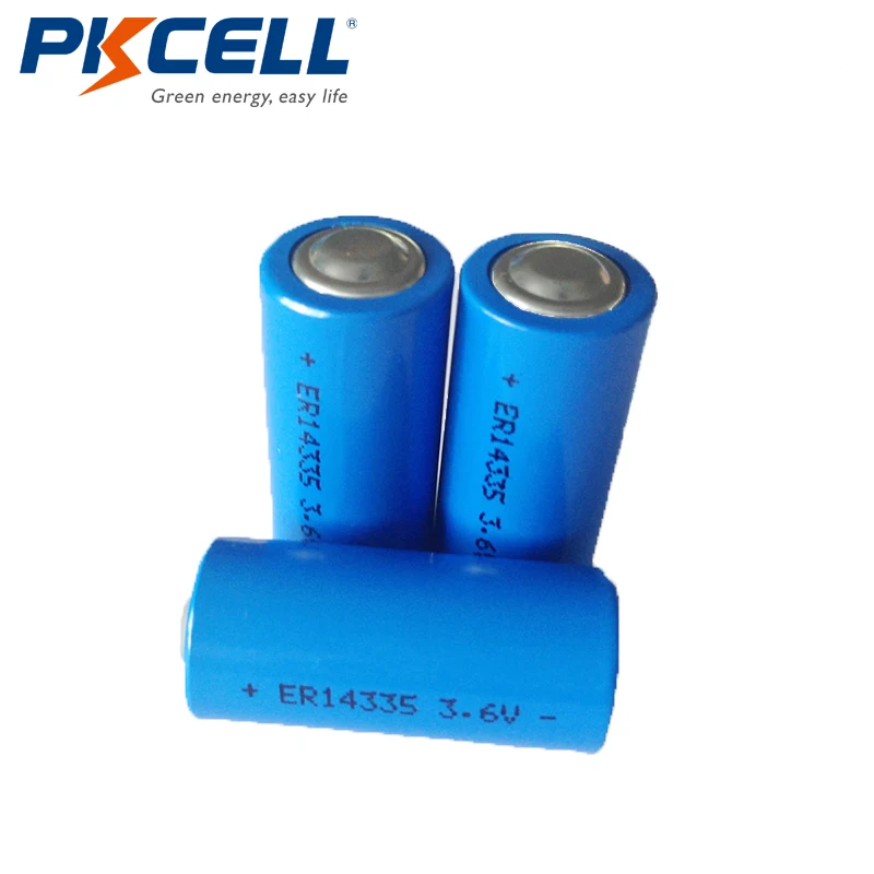 PKCELL 20 шт. 2/3AA Размер ER14335 LS14335 3 6 В 1650 мАч Li SOCL2 батареи литиевая батарея для дымовой