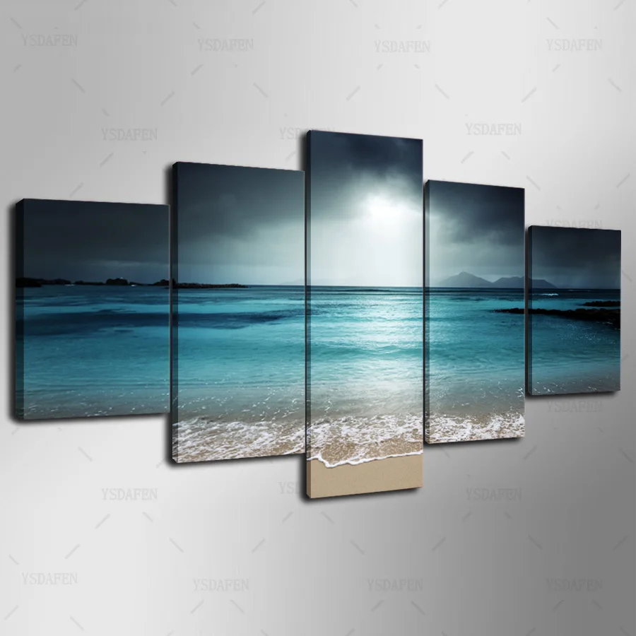 

HD Printed Painting Canvas Printing Seascape painting Room decor print poster picture canvas Framed Art HG-011