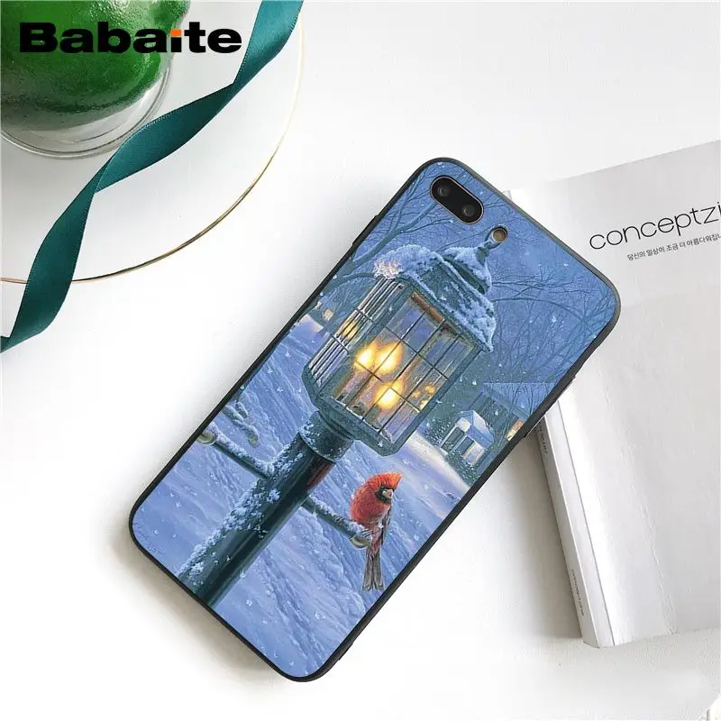 Пейзаж Зима снег чехол для мобильного телефона iPhone 12 11 Pro 11Pro Max 8 7 6 6S Plus X XS Макс 5 5S SE