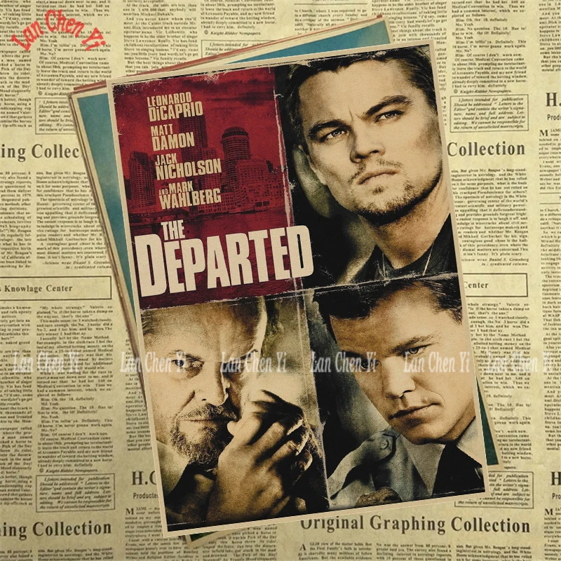 Выходные винтажные Плакаты для дома бара гостиной Декор крафт бумага высокое