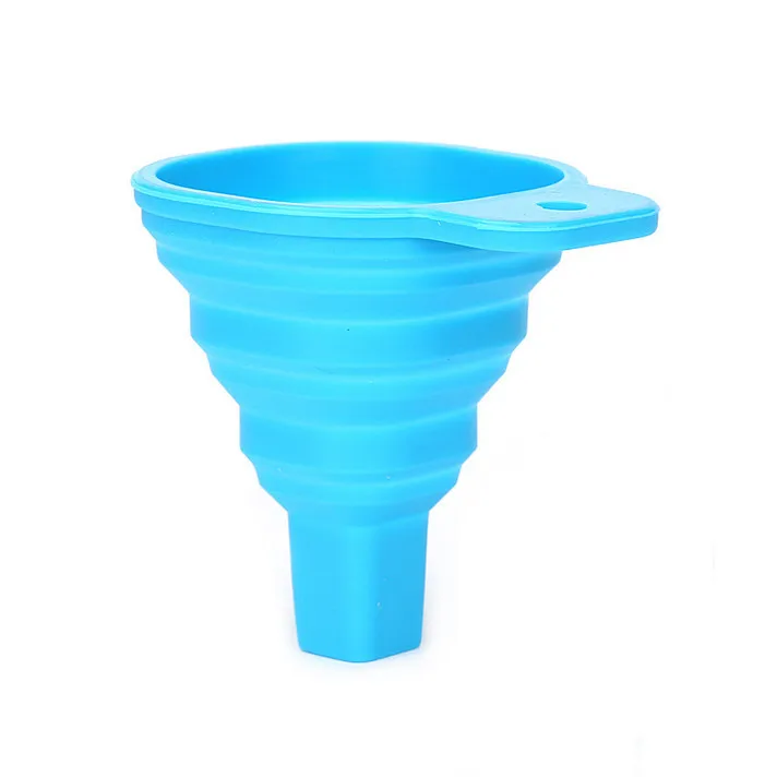 Новинка 2019 высококачественный силиконовый гель практичный складной воронковый