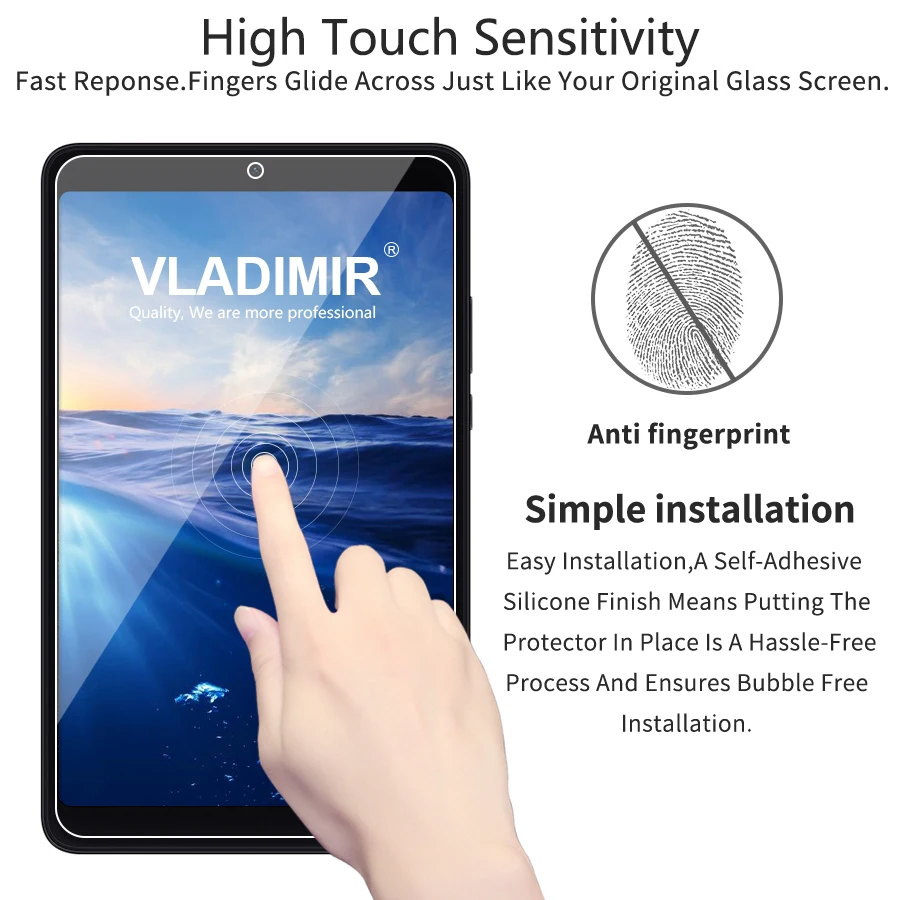 Фото Vladi mi r закаленное стекло для Xiaomi Pad 3 4 защитная пленка 2.5D 9 H протектор экрана Plus Vladi mi r закаленное стекло для Xiaomi Pad 3 4 защитная пленка 2.5D 9 H протектор экрана Plus