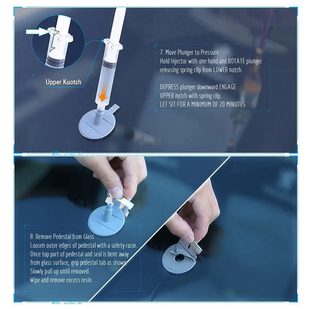 Car Glass Repair Tool bullseye Restore Injection Strong Penetrant Adhesive Fill The Cavities Window Screen Polishing |