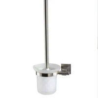 sus 304 stainless steel toilet brush and holders set