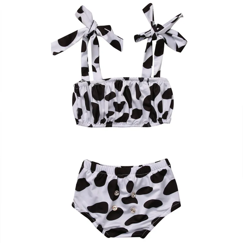 2018 новый популярный детский купальник летний купальный костюм из двух предметов