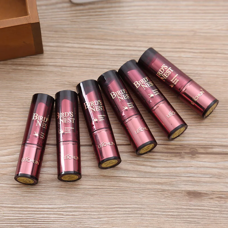 Bird's nest health temperature change moisturizing lipstick crystal jelly color and moisturizin |