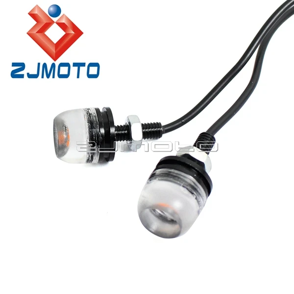 12V мотоцикл светодиодный орлиный глаз светильник дневного света DRL багажник автомобиля номерной знак светильник в задней части запасной туман светильник s