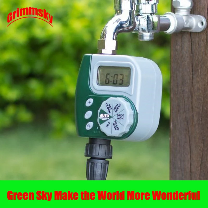 

high quality LCD waterproof garden water controller