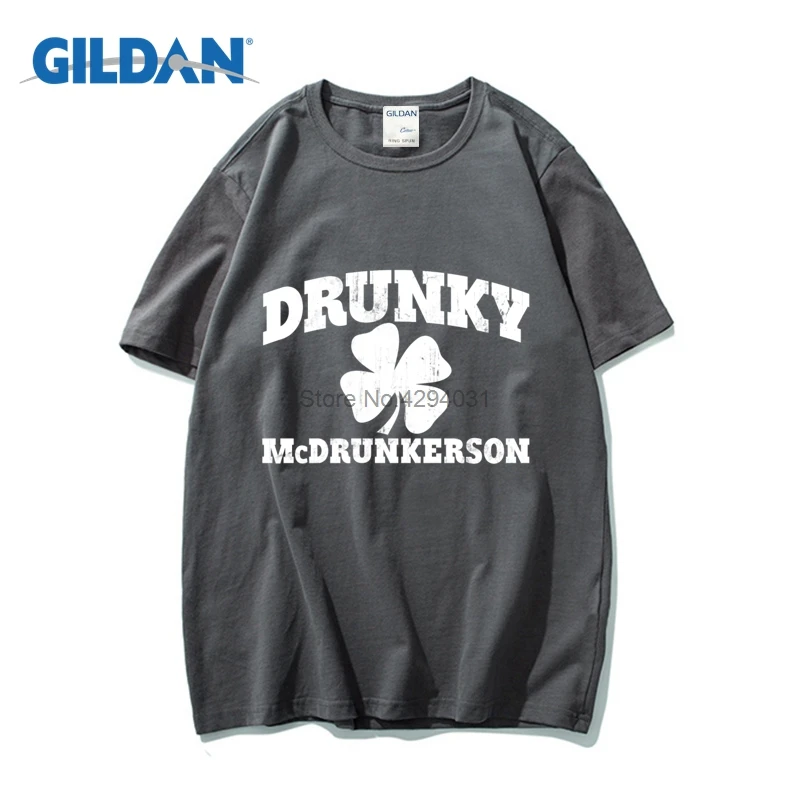 Drunky Mcdrunkerson Джерси 2018 Костюмы футболки с Цвет Интернет-магазины | Мужская одежда
