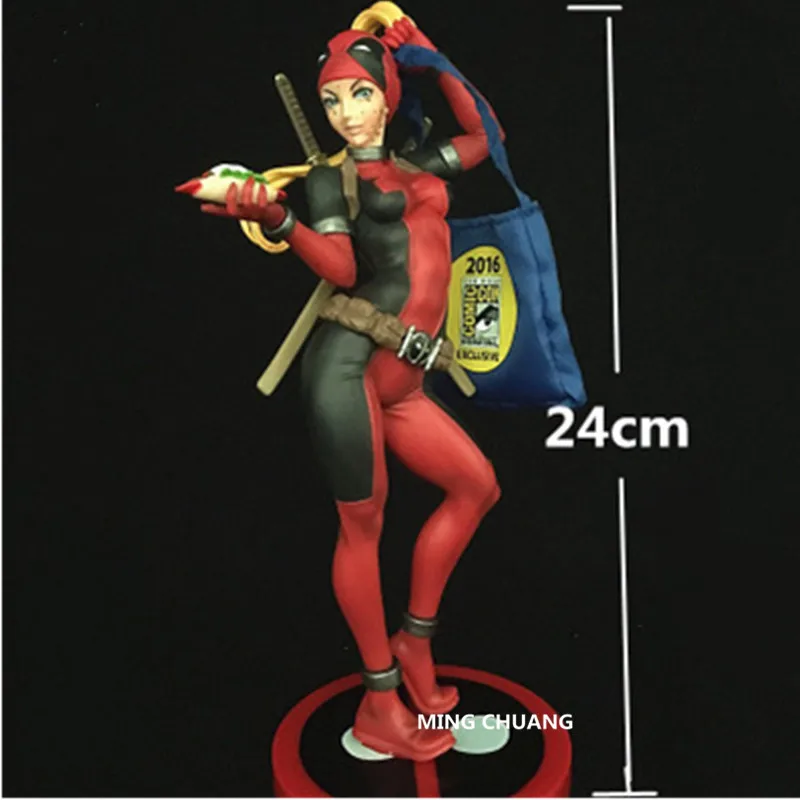 X-Men Lady Deadpool Cyclops Ajax Weasel Jeremy Piotr Rasputin ПВХ фигурка Коллекционная модель игрушки 23 см
