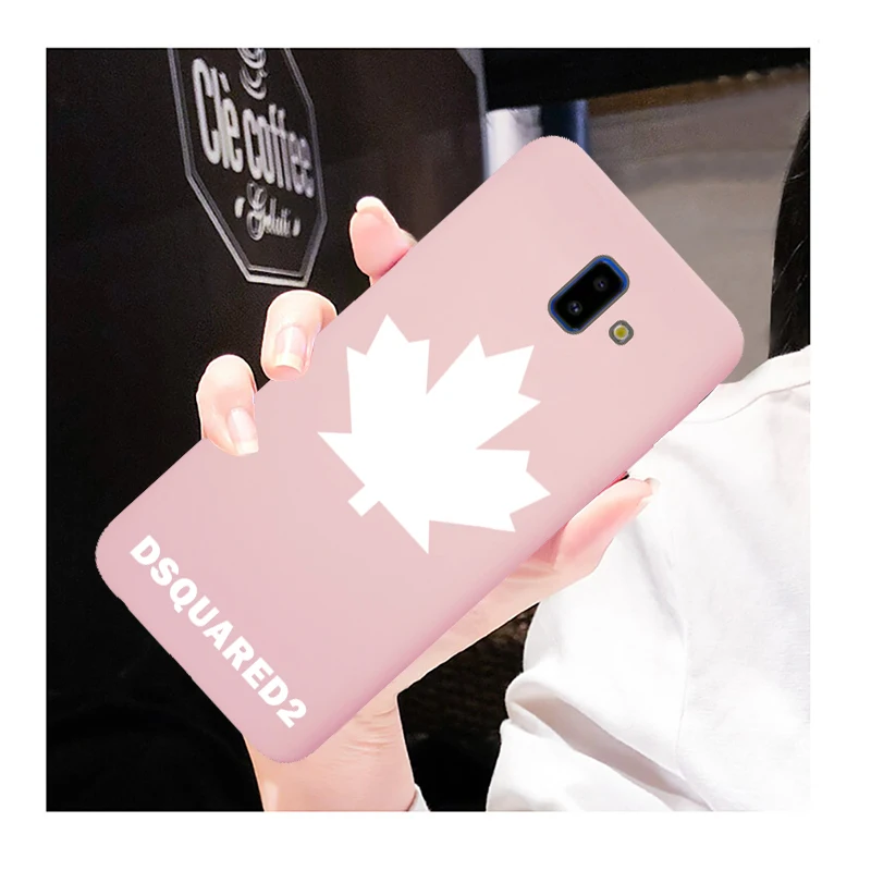 DSmilk спортивный чехол для телефона samsung Galaxy J8 J6 J4 J3 J2 J7 Черный силиконовый Мягкий